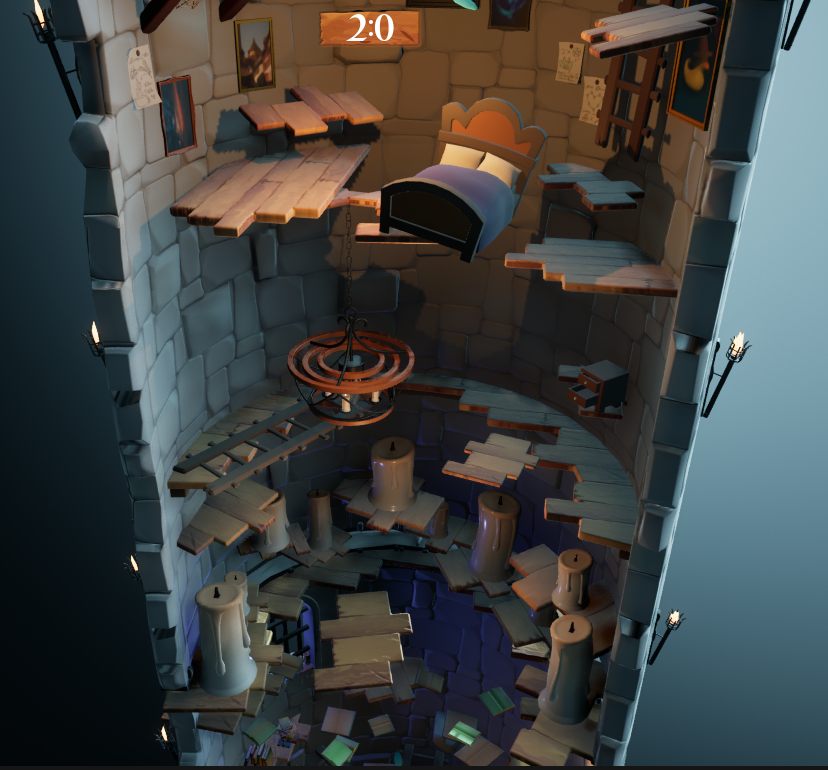 Grablings tower environment - lower section